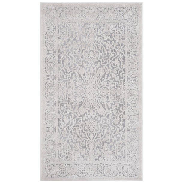 Laurel Foundry Modern Farmhouse Calidia Light Grey / Cream Rug